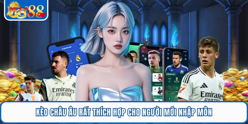 Kèo châu Âu rất thích hợp cho người mới nhập môn
